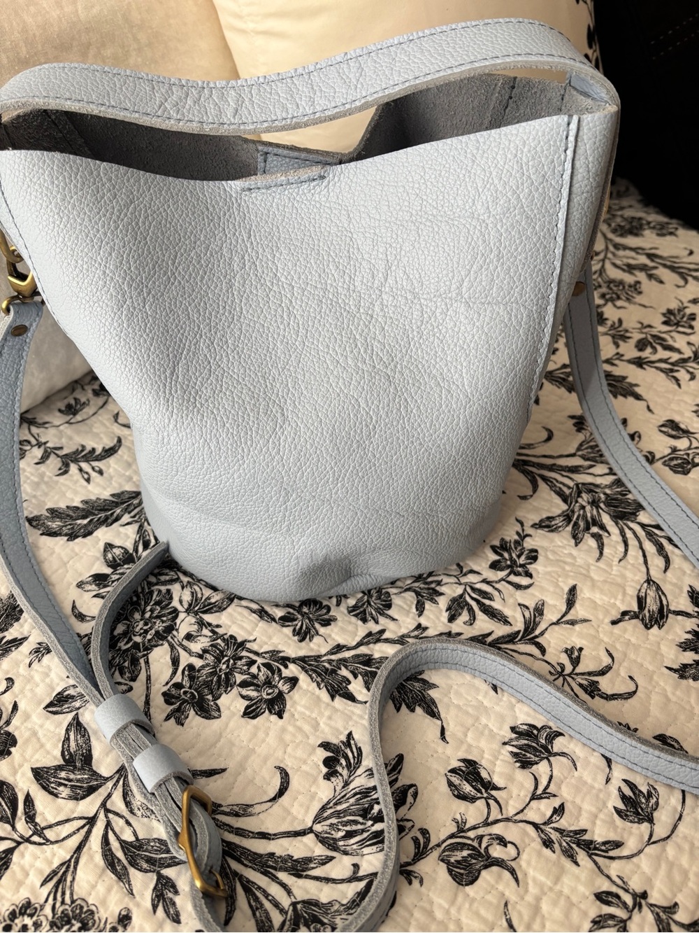 PLG Skyway Blue - Large Belle Bucket Bag - with CB strap. Price Lowered! - Picture 2 of 7